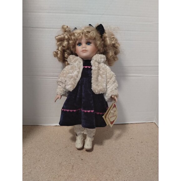 12" Collector's Choice Girl Doll with COA - Picture 1 of 7